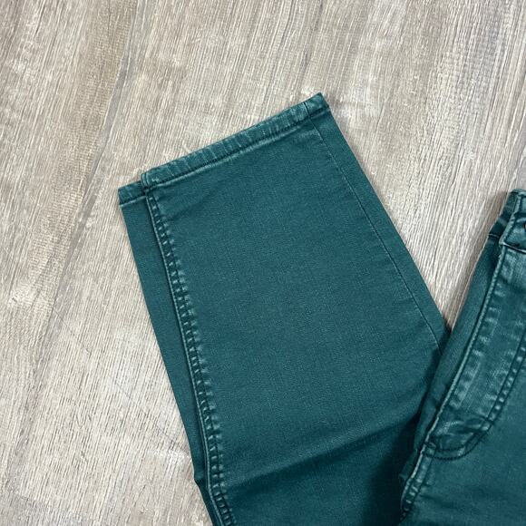 Ava & Viv Women's Plus Size Green High-Rise Ankle Jeans - Size 18W - NWT - Picture 7 of 15